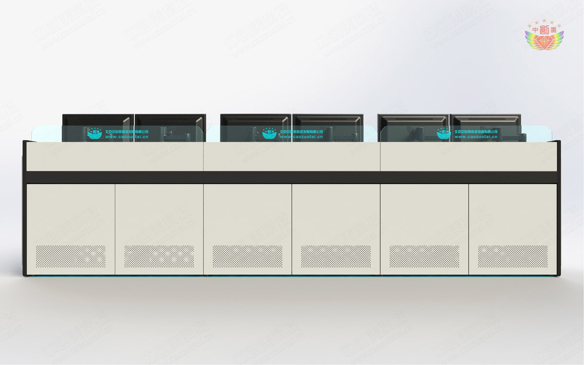 兩聯監控臺效果圖